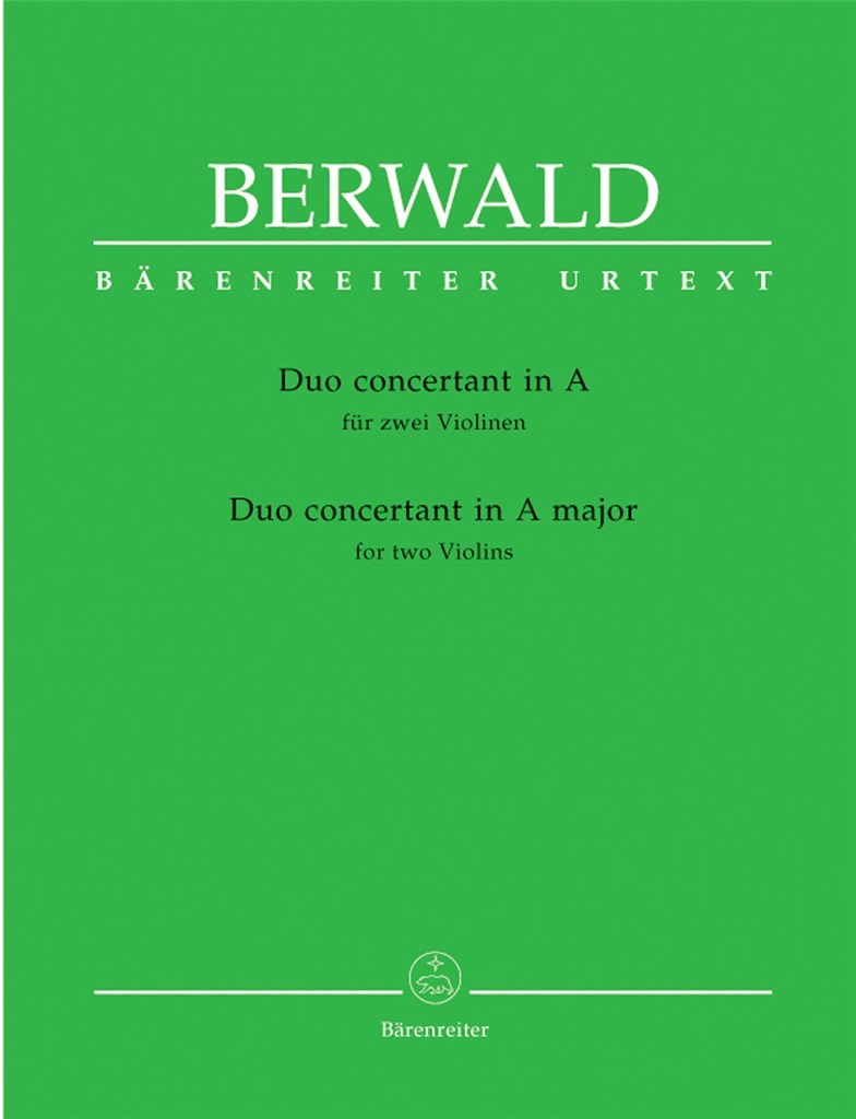 Duo concertant for two Violins A major